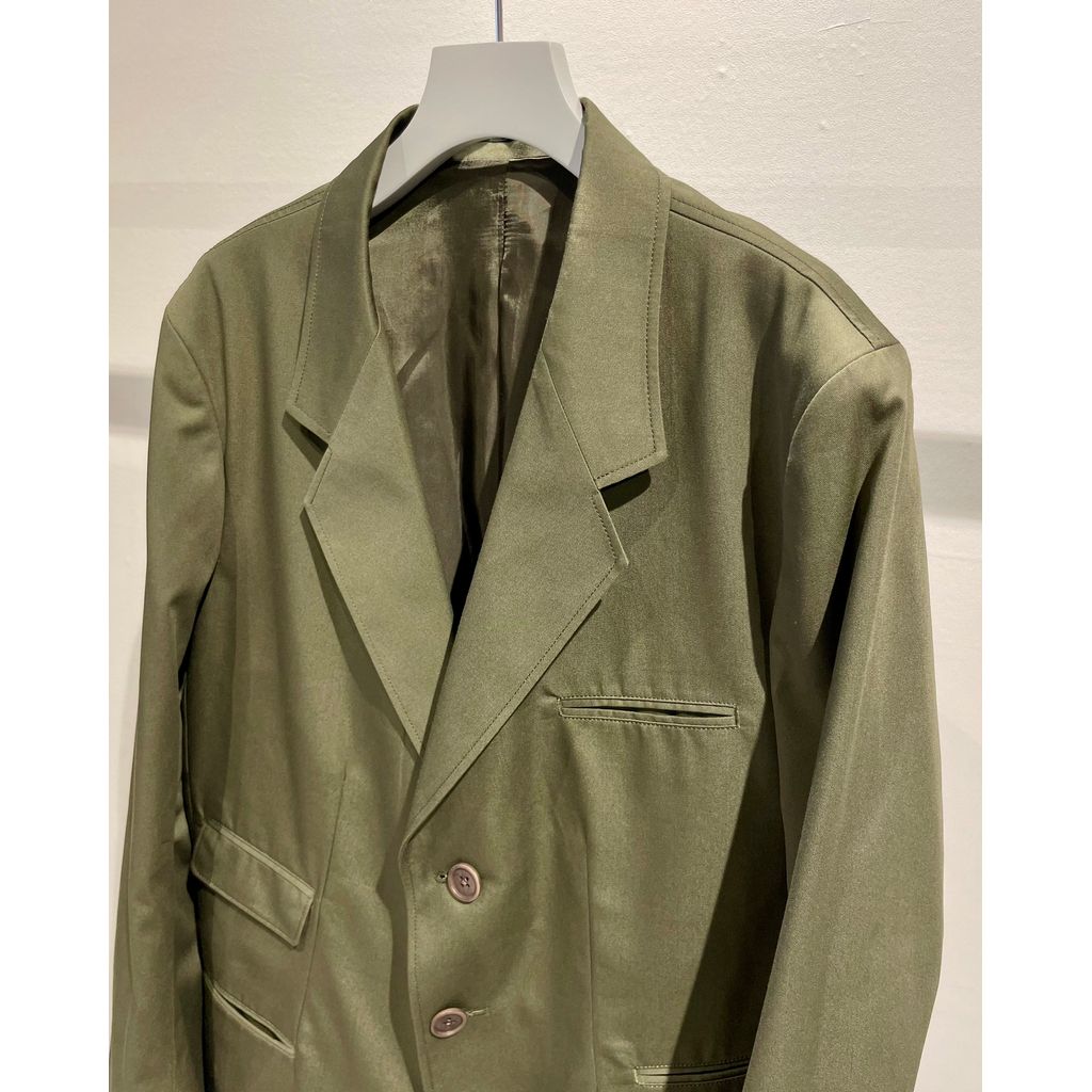 Y's for men T/C TWILL 3-BUTTONS JACKET（KAHKI）