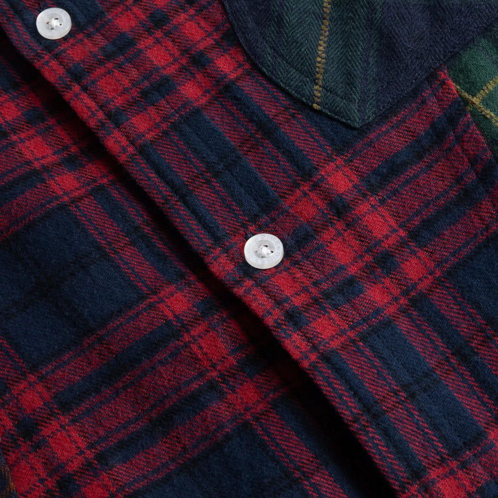 Dime  Triple Plaid Shirt