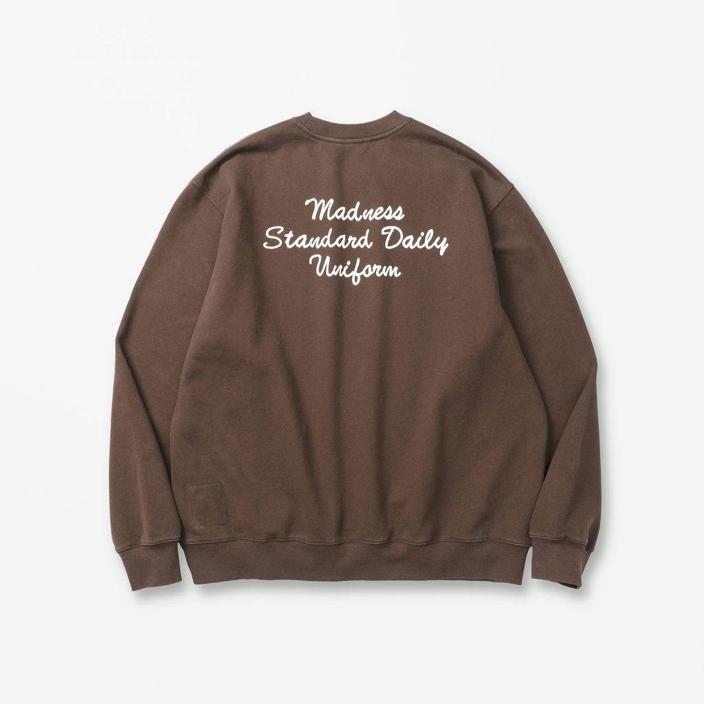 MADNESS VERSATILE FADED CREW SWEATER