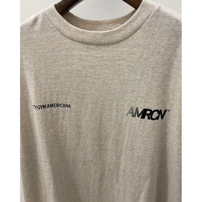 Americana ラフィー丸胴 プリントT