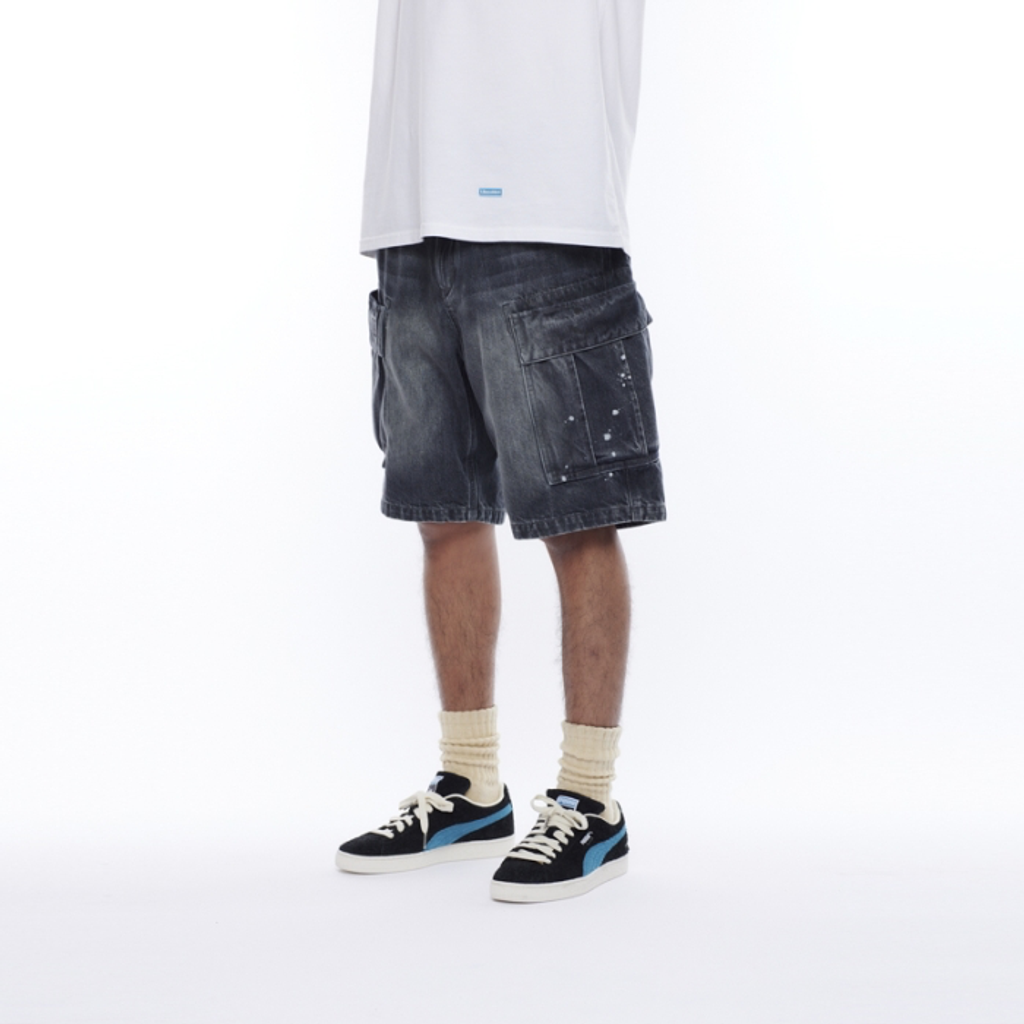 Liberaiders DENIM 6POCKET SHORTS