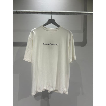 YAECA　丸胴Tシャツ　Ken Kagami 35011