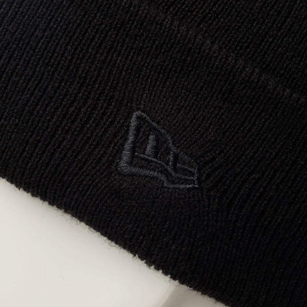 NEW ERA ベーシック カフニット モチーフ ブラック 14670071