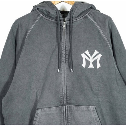 ANDFAMILYS Pigment Zip Sweat Parka - YM - "FB"