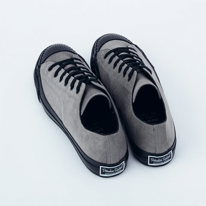 PRAS SHELLCAP LOW VEGAN SUEDE / GRAY×BLACK