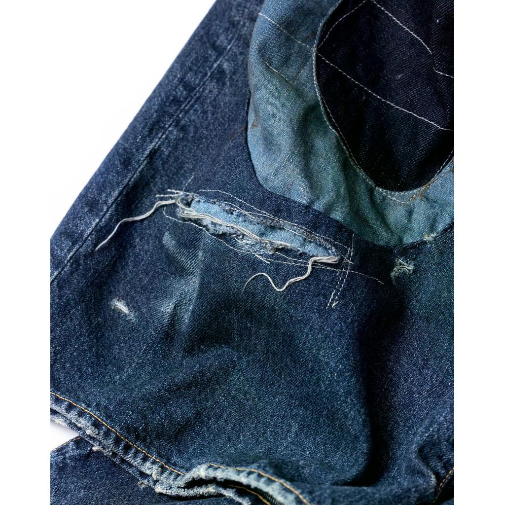 ANACHRONORM REMAKED WIDE 5P DENIM PANTS INDIGO – MAROON WEBSTORE