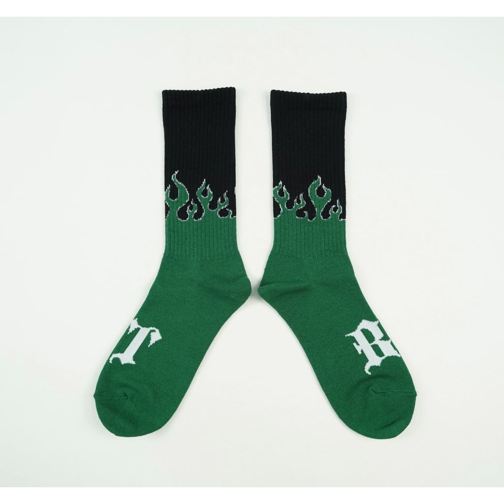 BOKU HA TANOSII ／ BOKUTANO SOCKS "Flames"