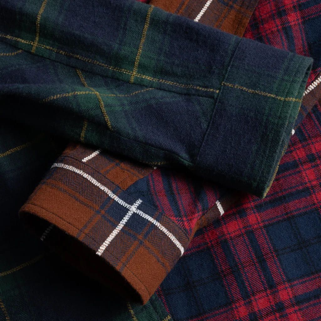Dime  Triple Plaid Shirt