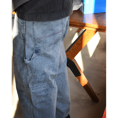 ANACHRONORM AN419 PIGMENT DYED DUCK PAINTER PANTS