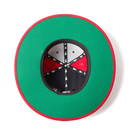 NEW ERA フィッテド ロングブリムハット Fitted Long Brim Hat 近鉄バファローズ TARO OKAMOTO 岡本太郎 マルチカラー 14683758