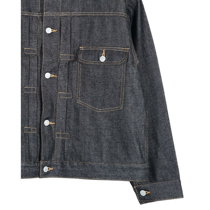 ANDFAMILYS Denim Jacket Record1 -Black-