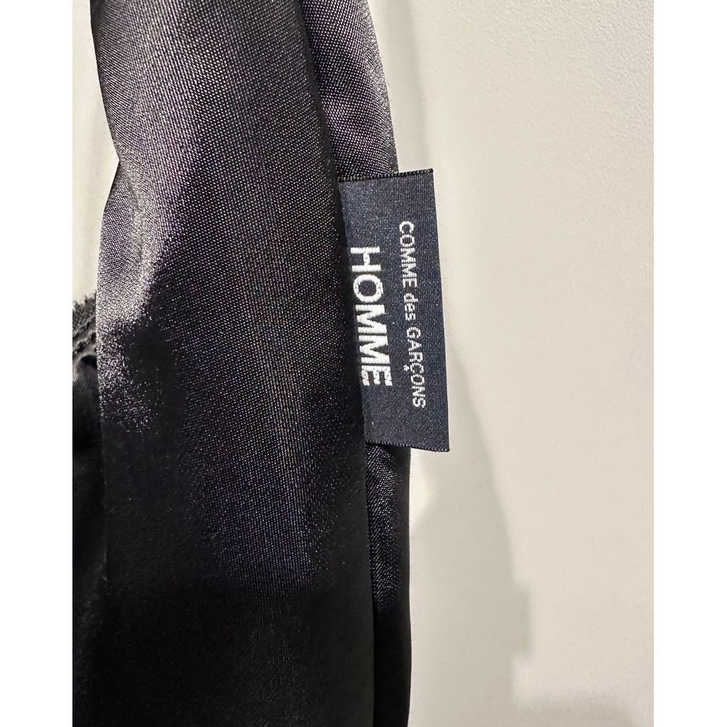COMME des GARCONS HOMME COTTON NYLON TWILL SHOULDER BAG（BLACK