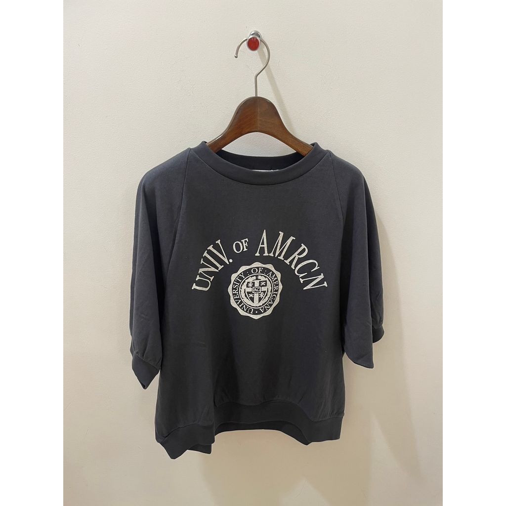 Americana アメリカーナ プリント ラグランスリーブ Tシャツ