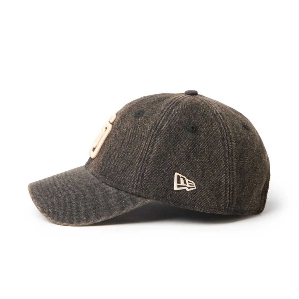 NEW ERA 9TWENTY Over Dye Denim サンディエゴ・パドレス ブラウン