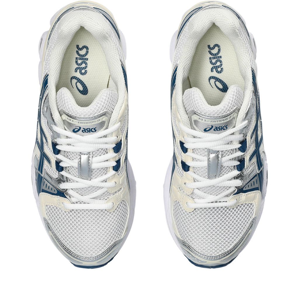 ASICS GEL-NIMBUS 9（White/Light Indigo）