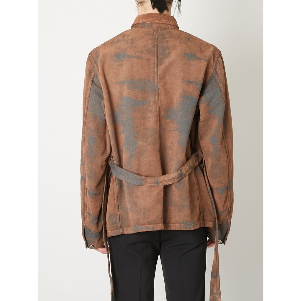 TAAKK MOLE JACQUARD DENIM BLOUSON