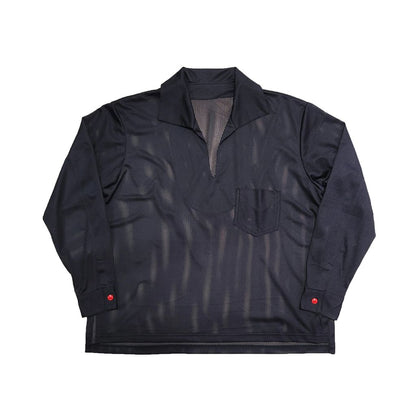 VOO VOO-1279 MESH SKIPPER SHIRTS