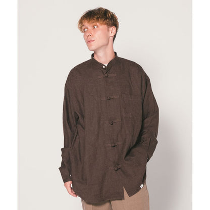 BEDWIN & THE HEARTBREAKERS L/S CHINA BIG SHIRT "SUNG"