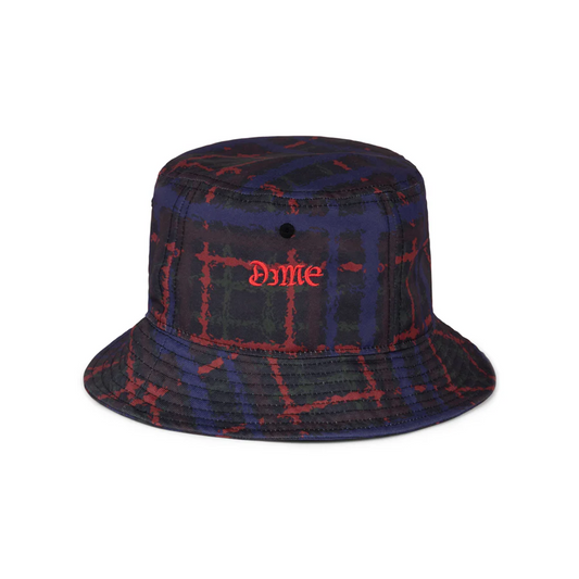 Dime RESORT PLAID BUCKET HAT