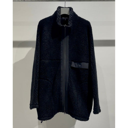 COMME des GARCONS HOMME コットンウールボア ブルゾン（BLACK）