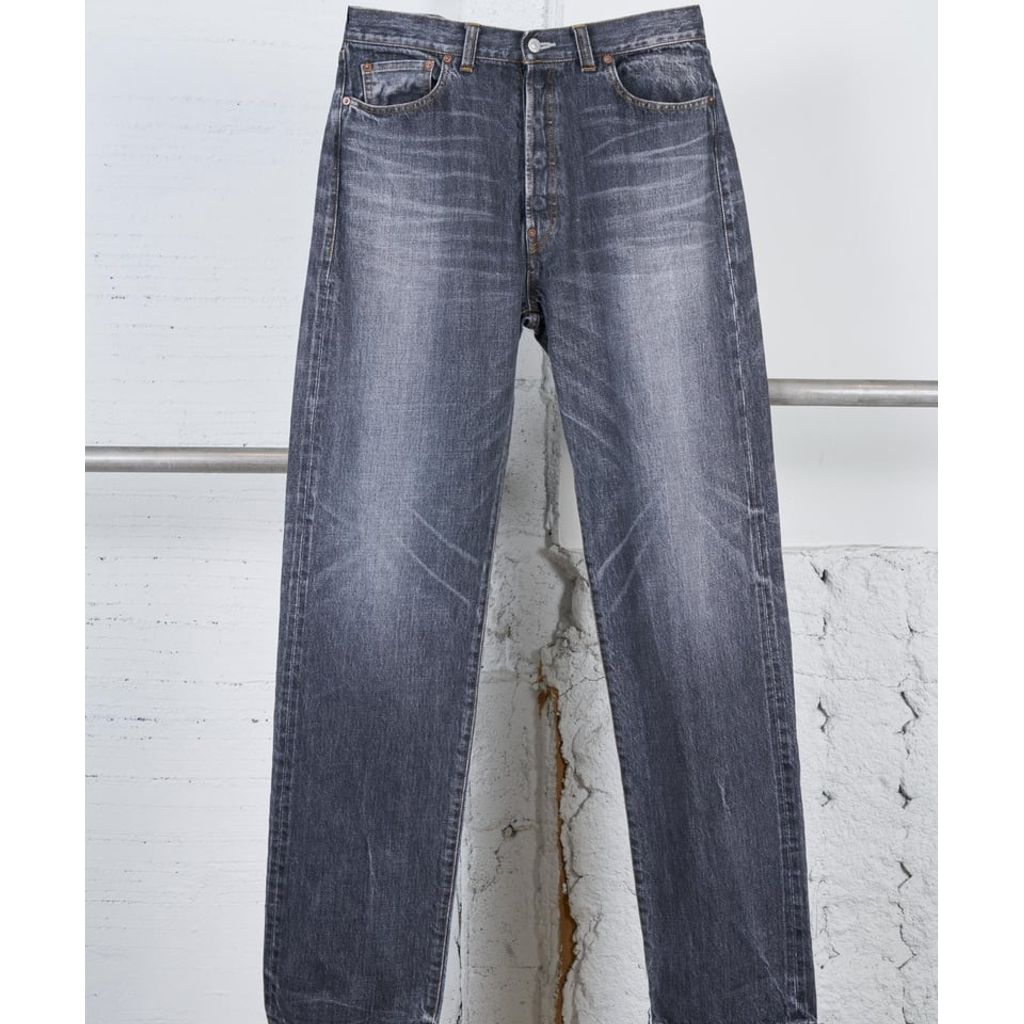 Y's for men × masses 14oz DENIM PANTS H.WASH