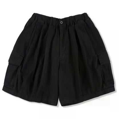 is-ness Herringbone 6-Pocket Shorts