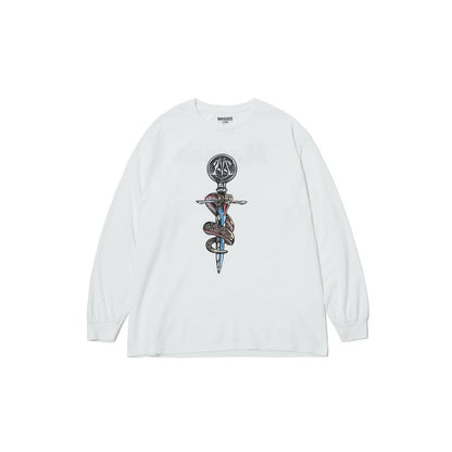 MASSES T-SHIRT L/S CROSS SNEKE