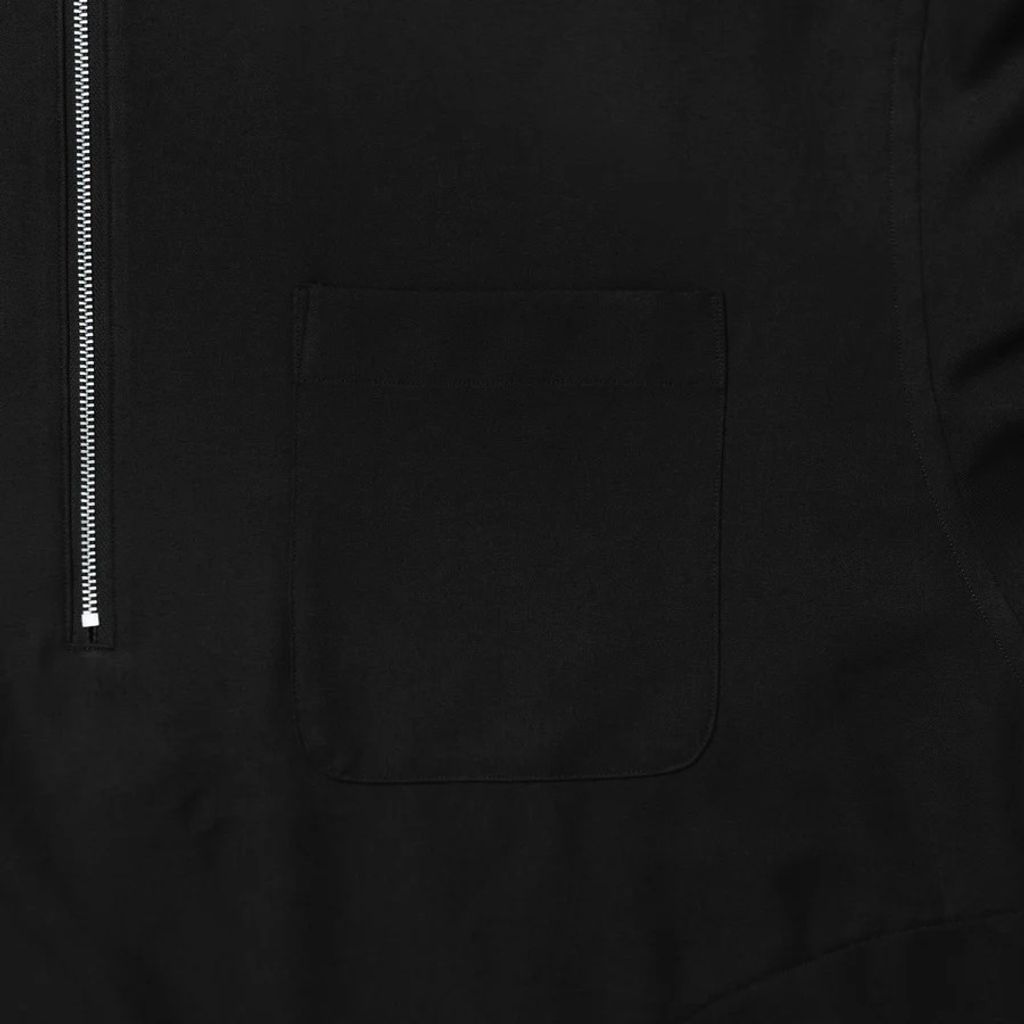 MAGIC STICK THE CORE HALF ZIP SHIRT (BLACK) 26FW-MS8-003