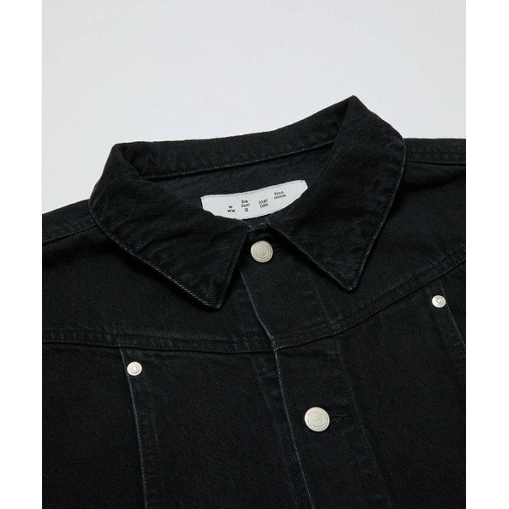 BAL CARB POCKET WASHED DENIM JACKET