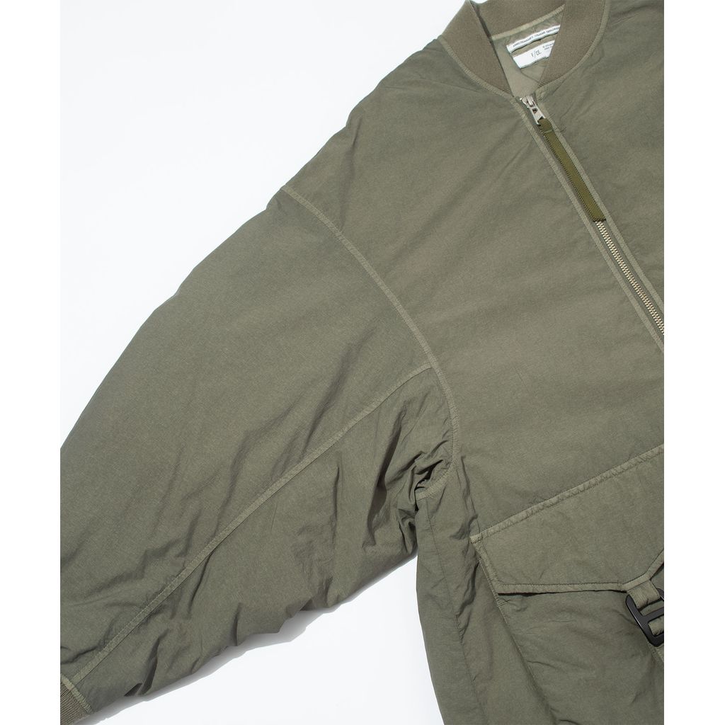 F/CE. GARMENT DYE DOWN MA-1 LONG COAT