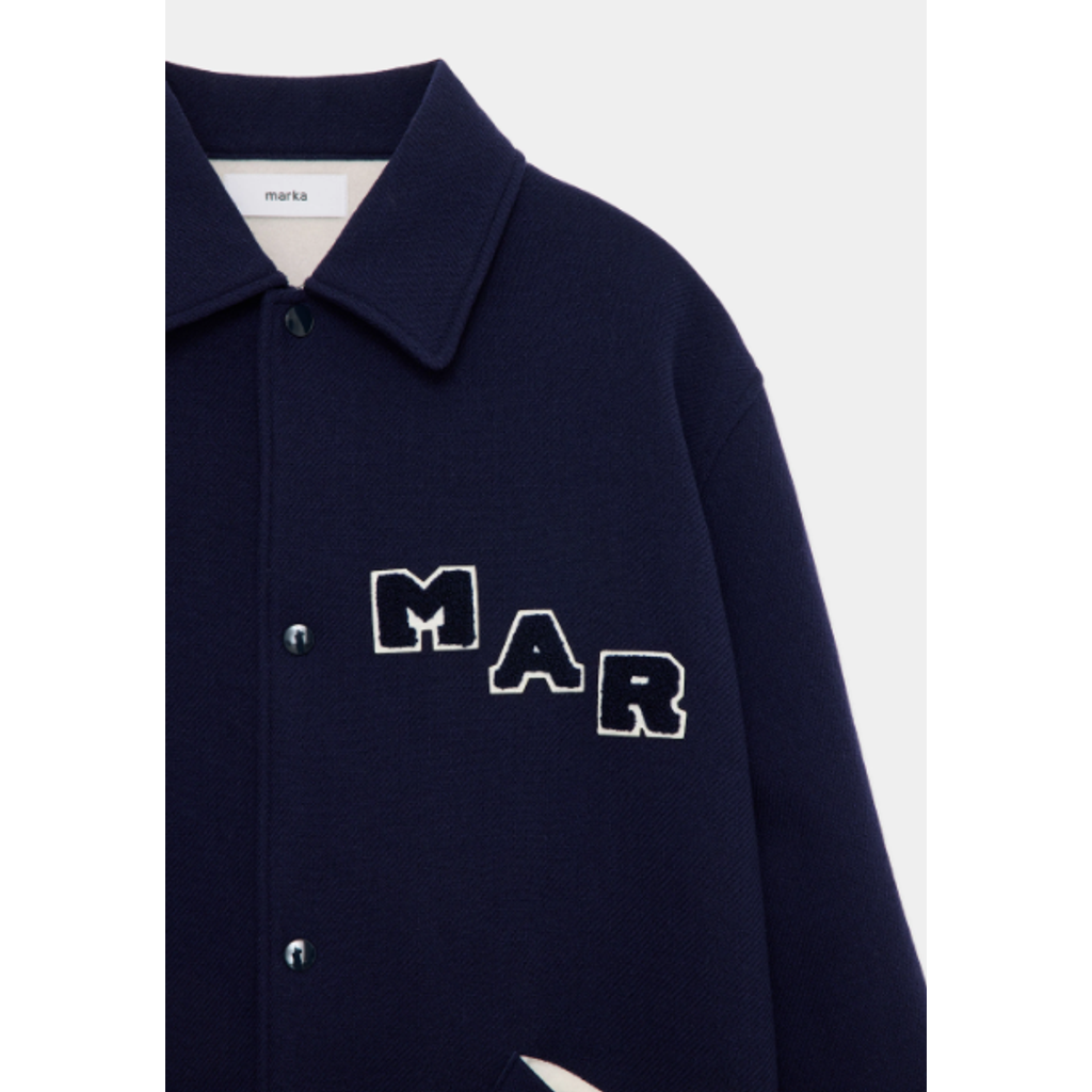 MARKA 1/14 WOOL VINTAGE DOUBLE CLOTH COACH JACKET