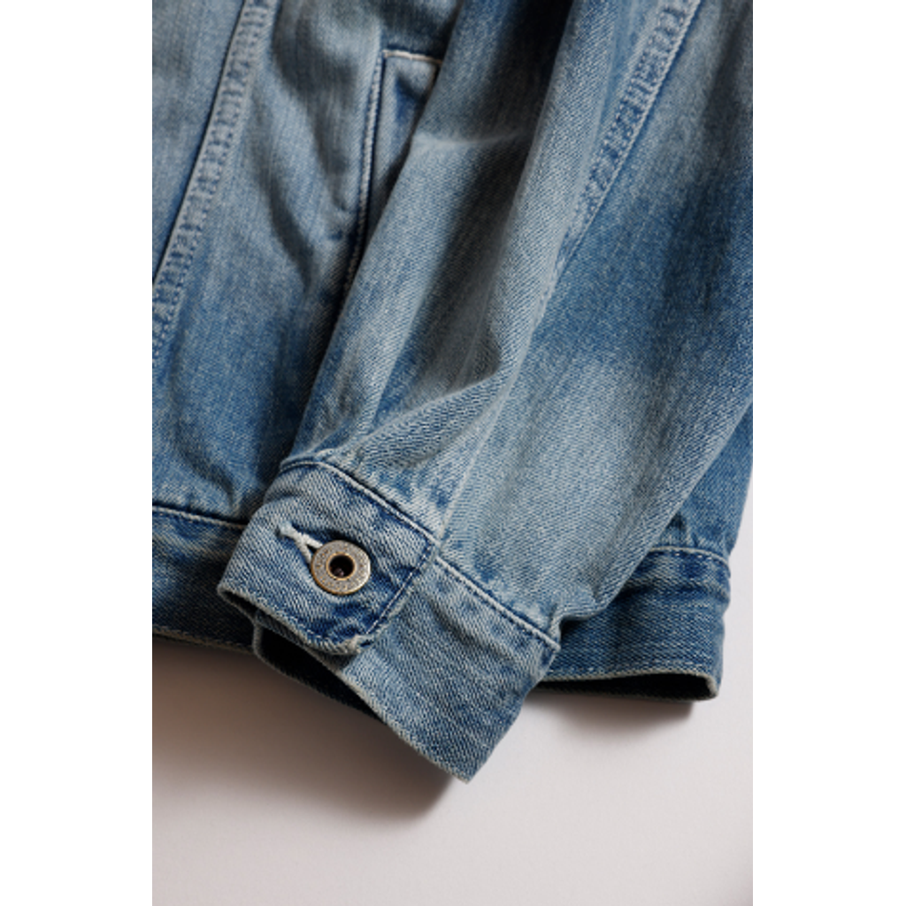 FDMTL FA26JK19U DENIM T-FORM JACKET 3YR WASH