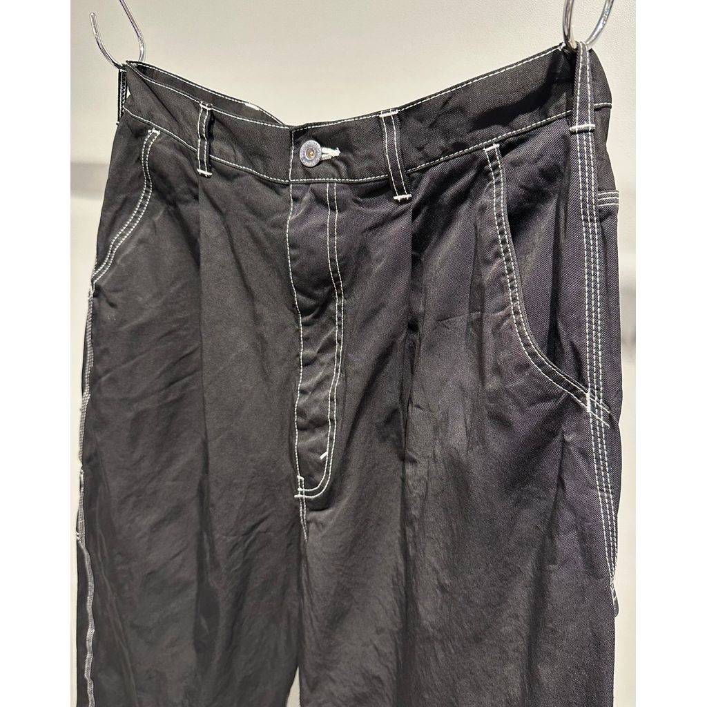 COMME des GARCONS HOMME NYLON GARMENT DYE PAINTER PANTS