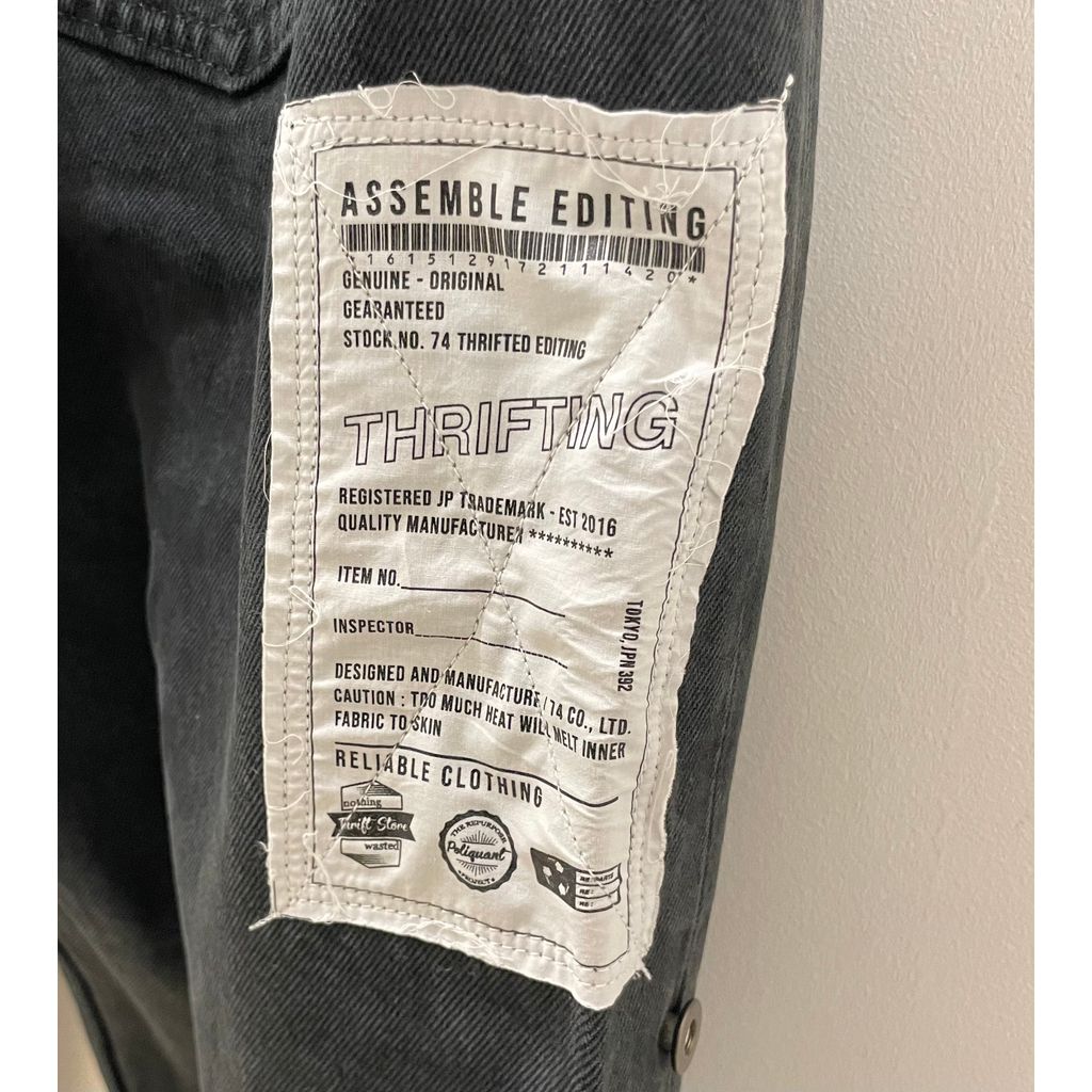 POLIQUANT THE DEFORMED ADJUSTABLE THRIFTING DENIM 501