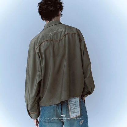 GOOPiMADE 01S-SYNC KYOUSEI WESTERN PATTERN SHIRT