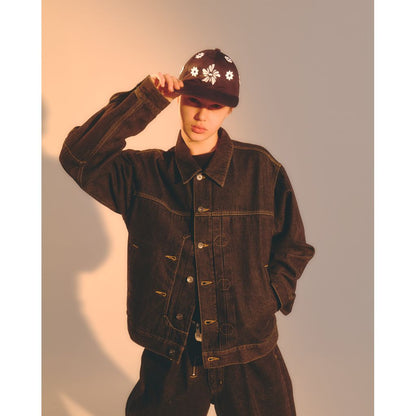 NICK GEAR 3D Flower Logo Cap