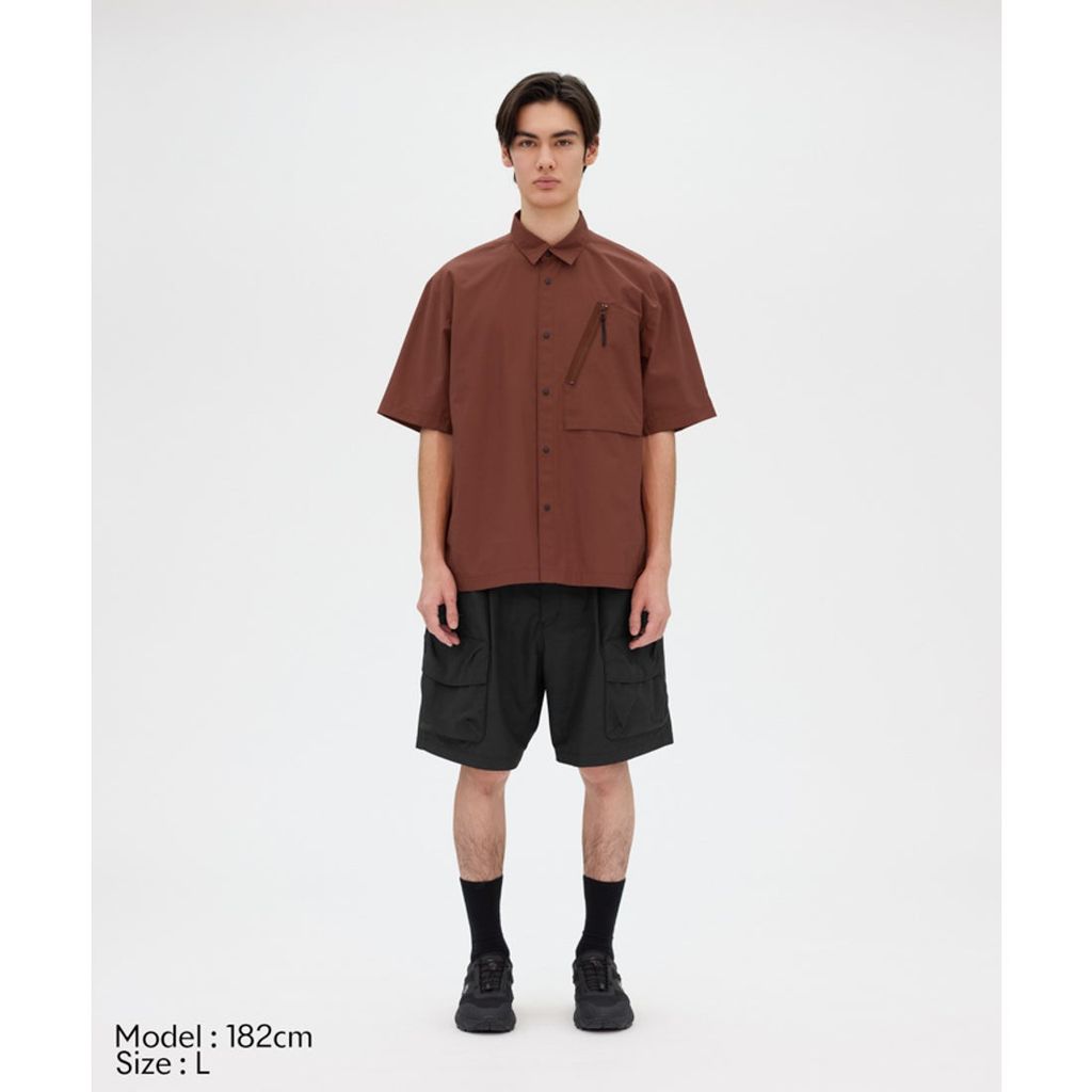 DESCENTE ALLTERRAIN 81  STEEP POCKET H/S SHIRT