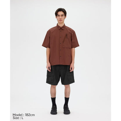 DESCENTE ALLTERRAIN 81  STEEP POCKET H/S SHIRT