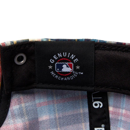 NEW ERA 9TWENTY MLB Patchwork ニューヨーク・ヤンキース マドラスチェック