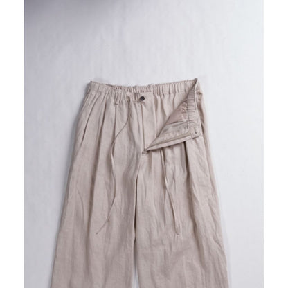 【予約販売】MARKAWARE  TRIPLE PLEATED EASY TROUSERS