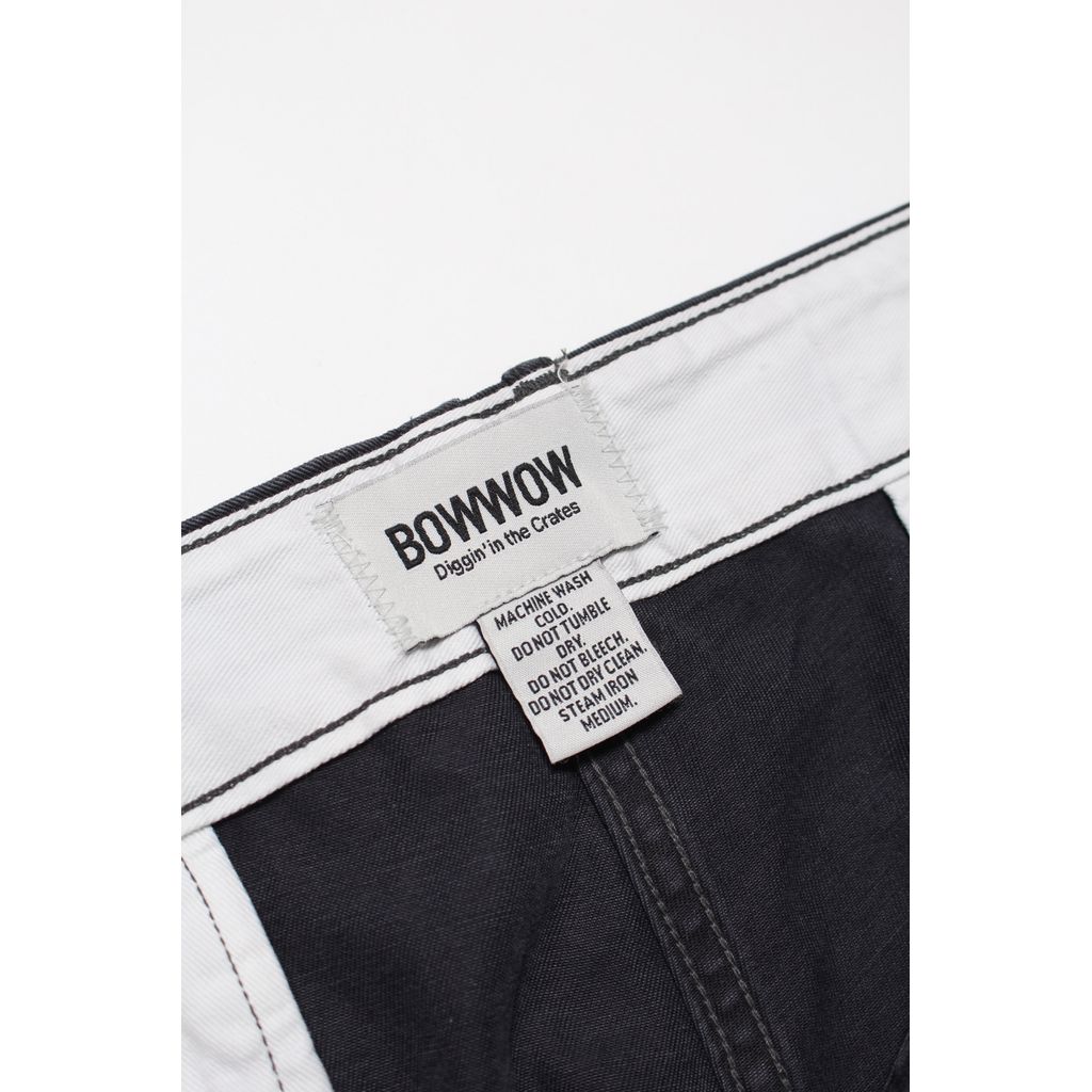 BOWWOW BLACK WORK TROUSERS AGED – MAROON WEBSTORE