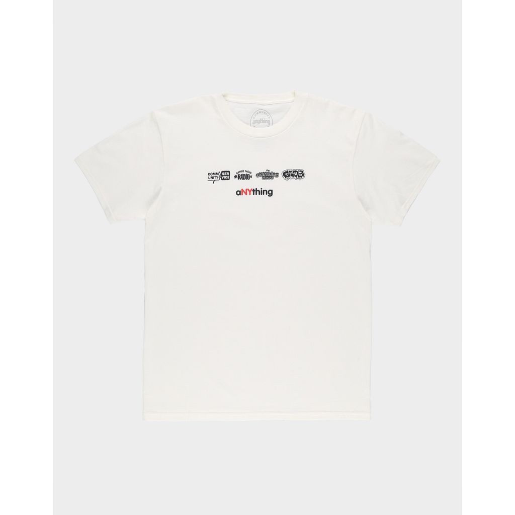 aNYthing Homepage T-Shirt - White