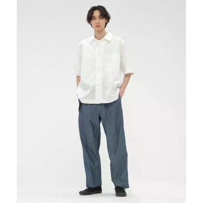 MHL. SUPERLIGHT COTTON NYLON TROUSERS