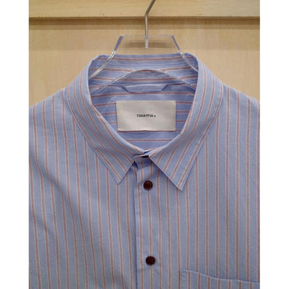 TODAYFUL Stripe Pocket Shirts