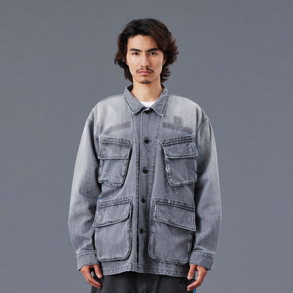 Liberaiders DENIM COMBAT JACKET