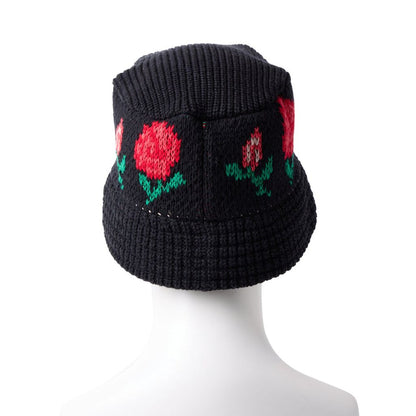 NEW ERA ニットバケット ローズ ブラック 14667667