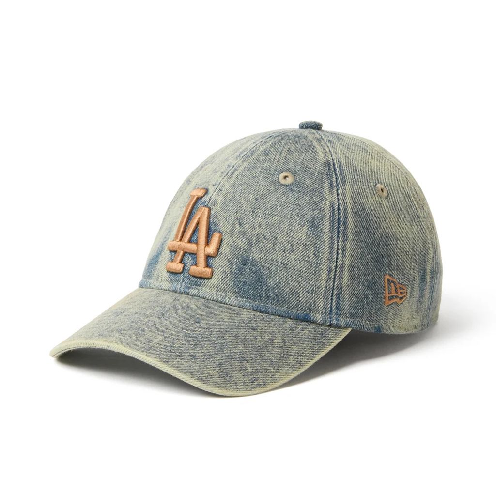 NEW ERA  9TWENTY Over Dye Denim ロサンゼルス・ドジャース ネイビー  15137272