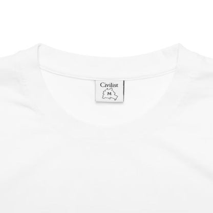 Civilist Monochrome Tee - White