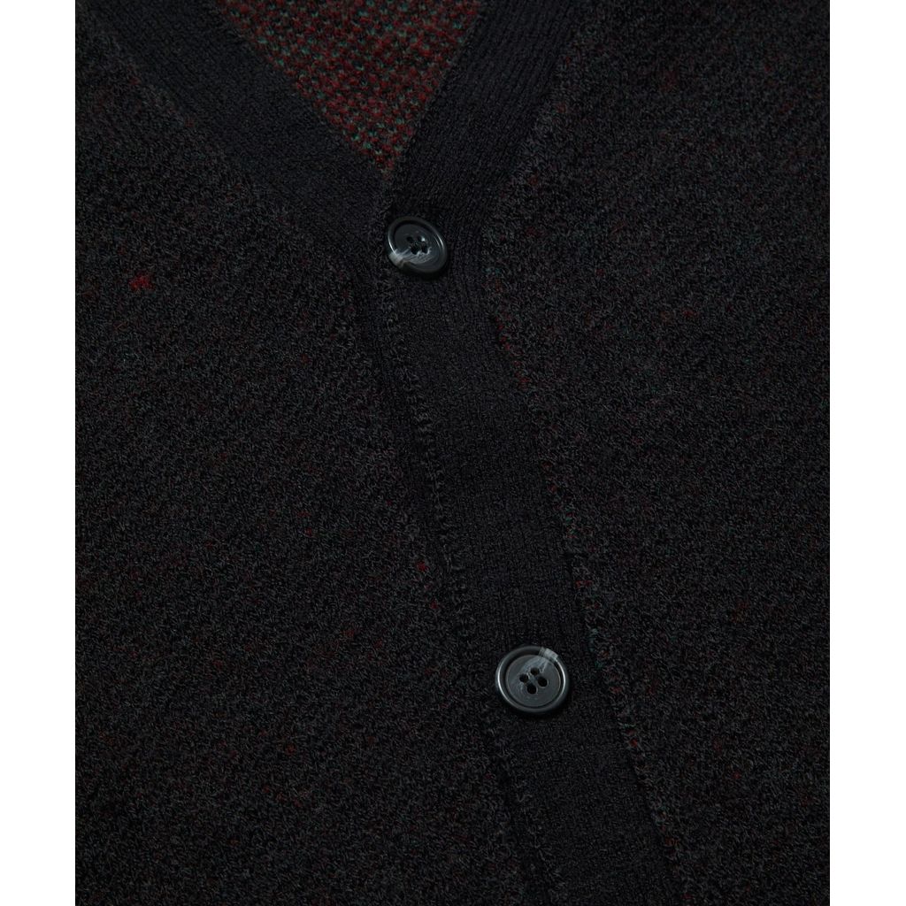 BAL JACQUARD WOOL CARDIGAN