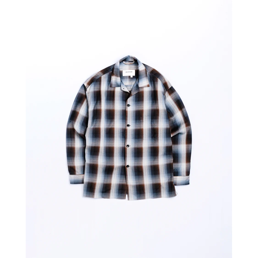 ANACHRONORM RELUX OPEN COLOR CHECK SHIRTS